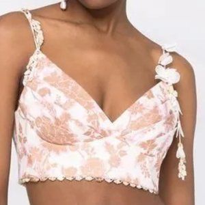 NWT Zimmermann Postcard Shell Bustier - Sz 10